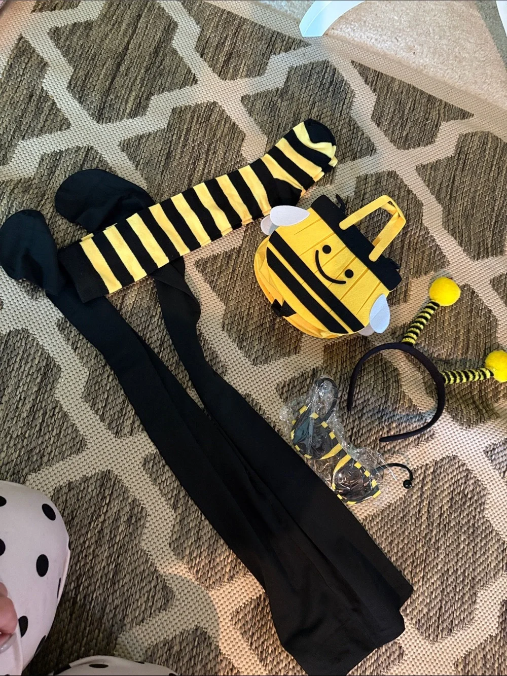 Kids Bumblebee Costume Set - Yellow & Black